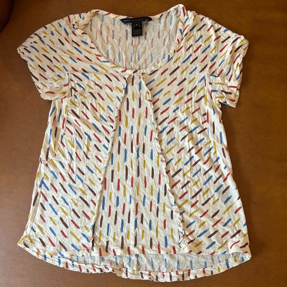 Marc by Marc Jacobs Printed T Shirt - S - Gently Worn